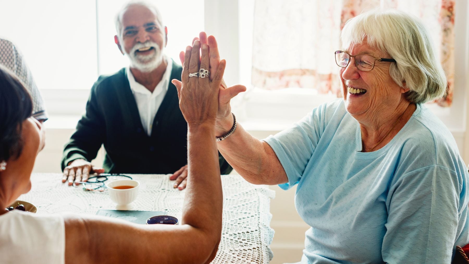 Social activity, seniors, memory