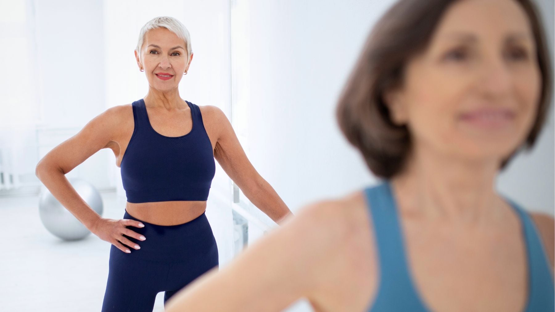 Senior, women, exercise