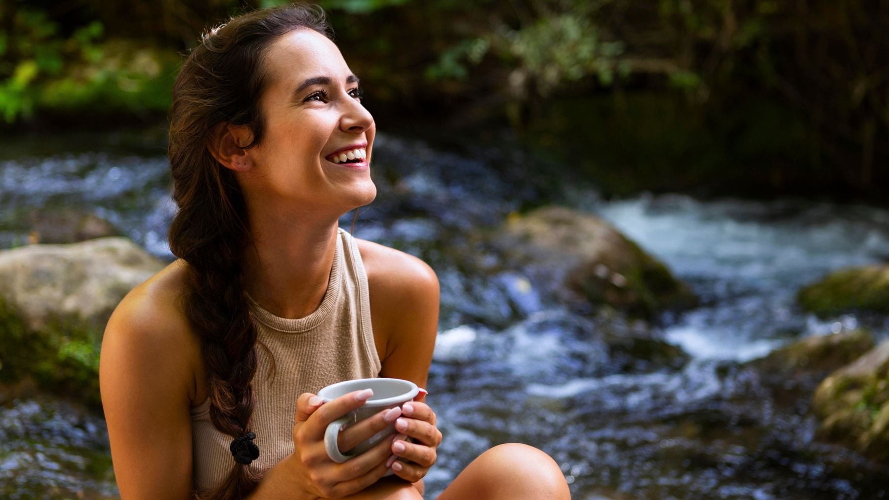 Happy, people, habit