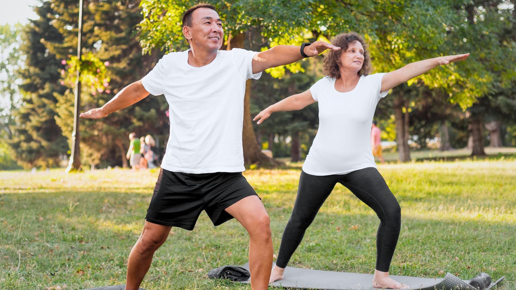 Exercise, adults, balance