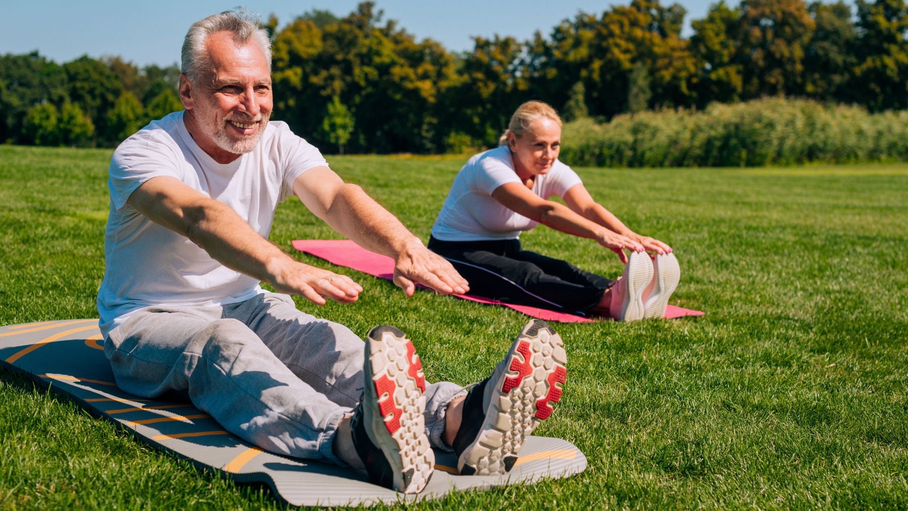 Exercise, retirees, balance