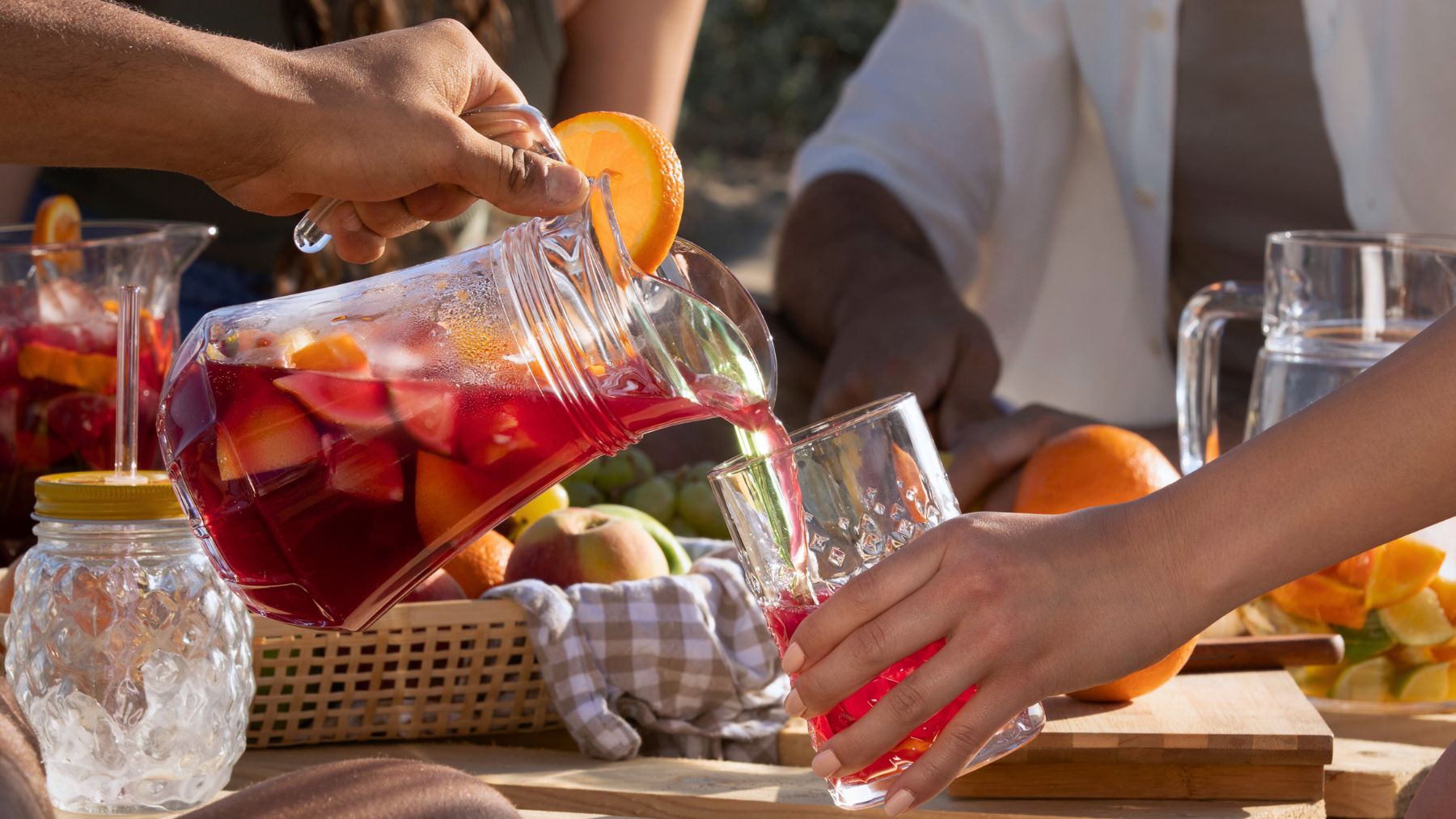 Drink, seniors, summer