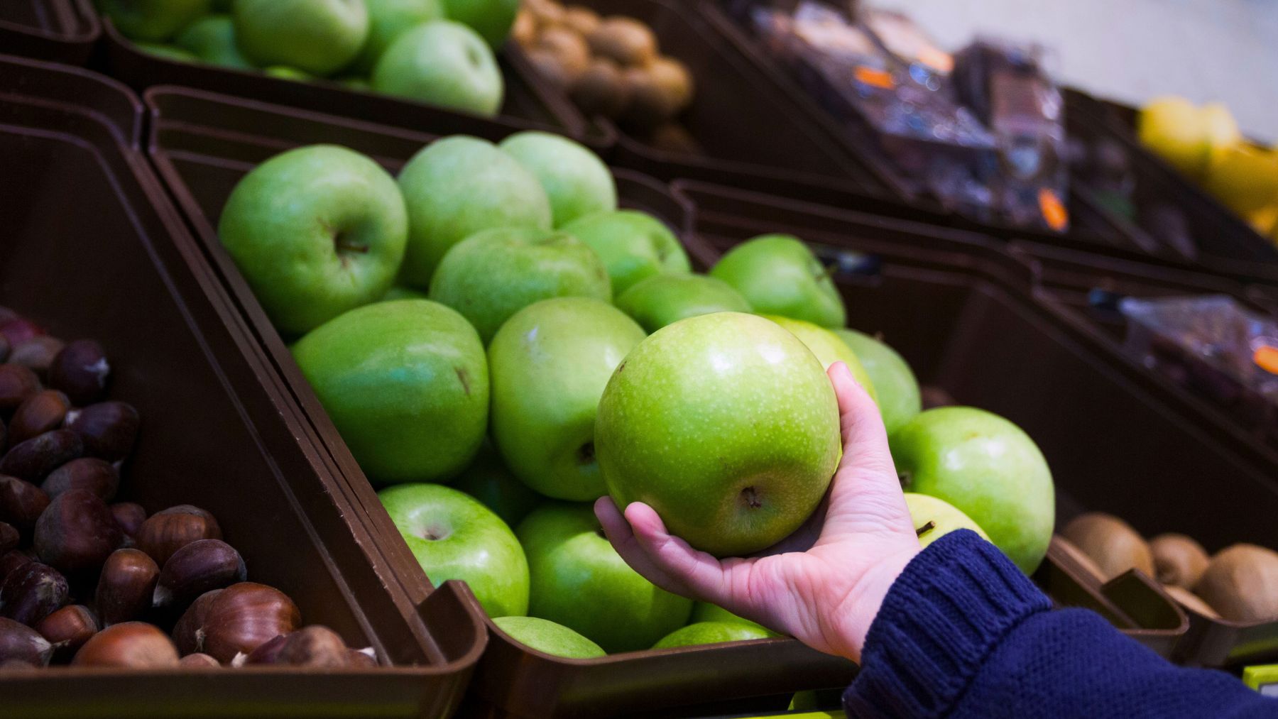Apples, store, place