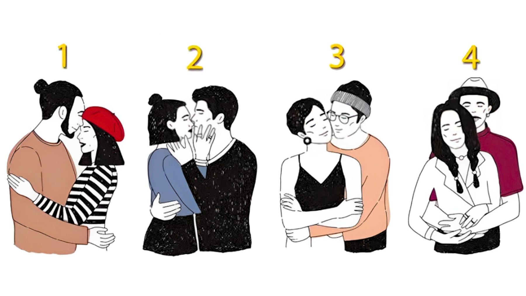 Hug, personality, test