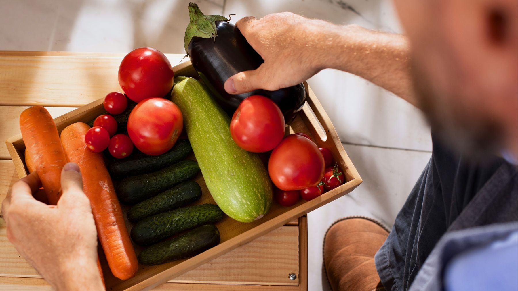 Store, vegetables, tricks