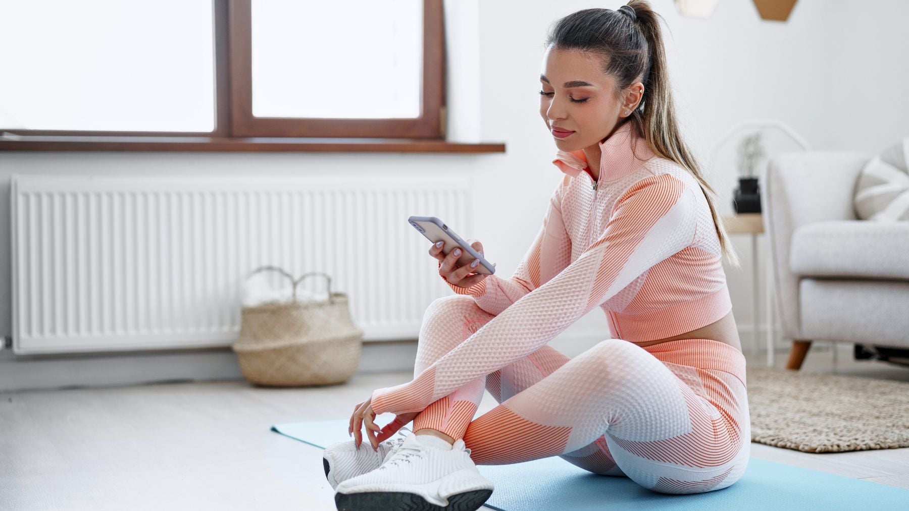 Routine, fitness, flexibility