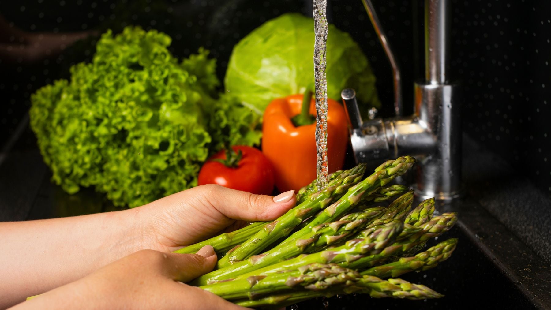 Vegetable, wash, method