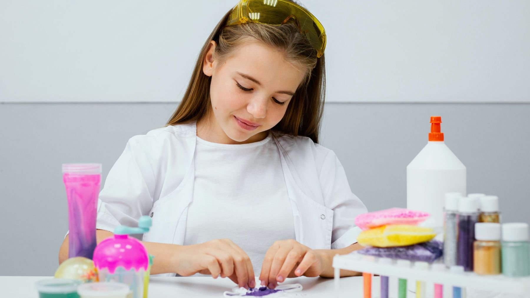 Craft, kids, brains