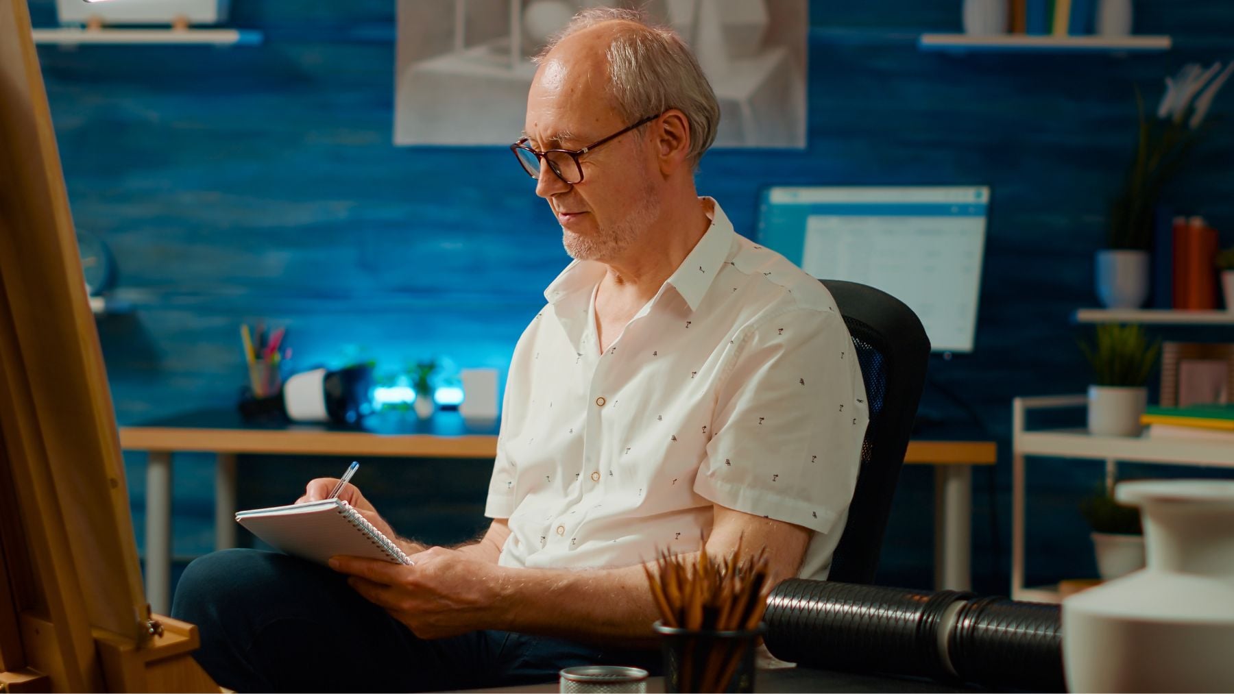 Hobby, seniors, sharp mind