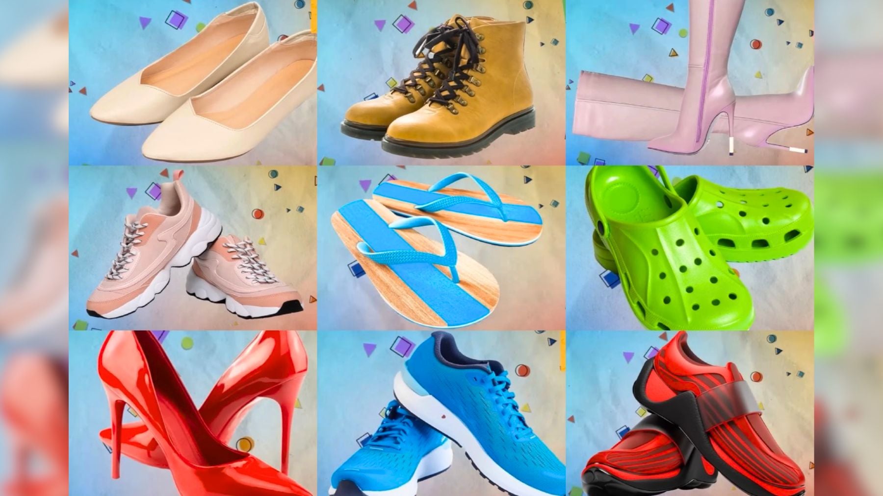 Shoes, personality, test