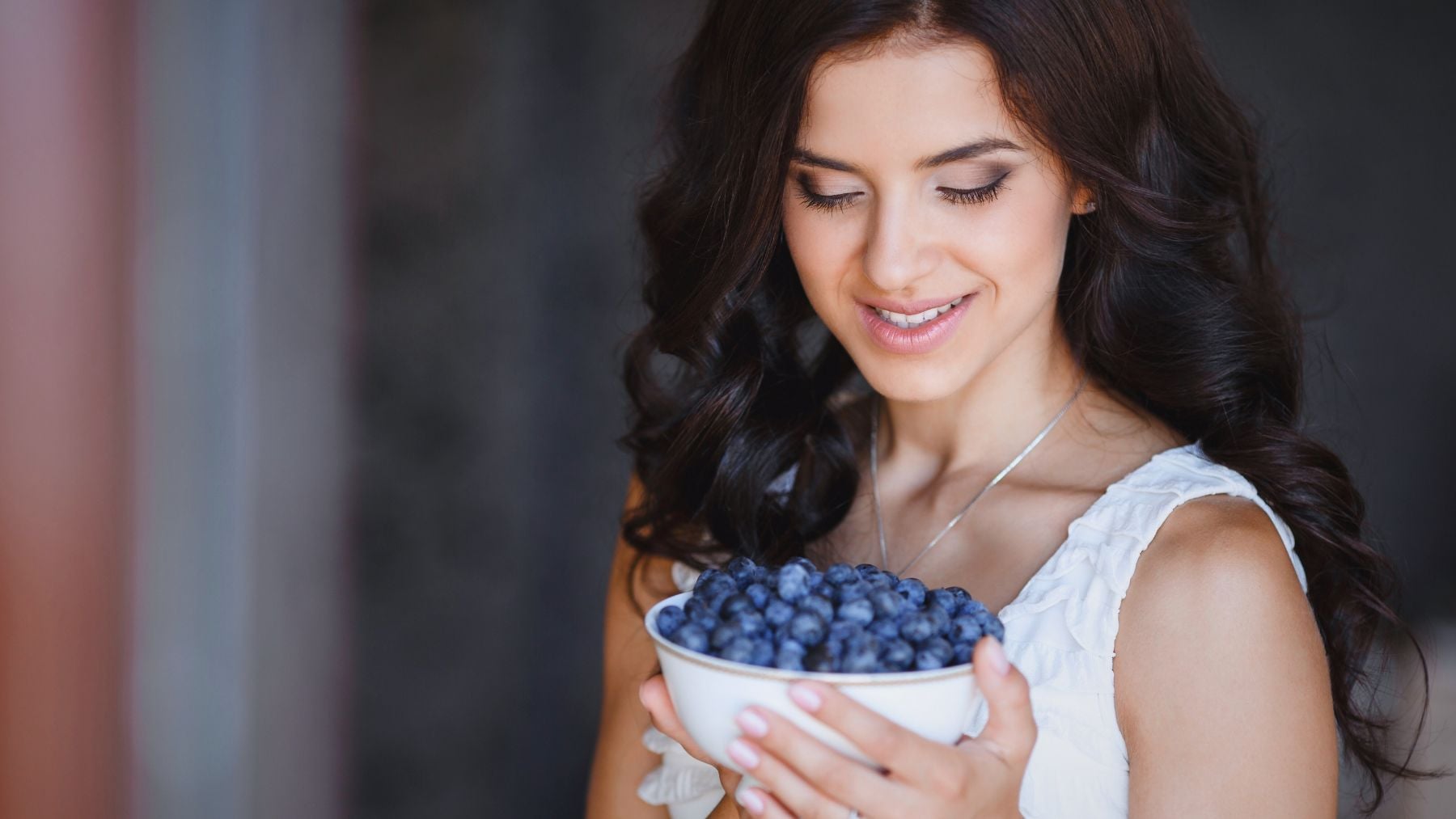 Blueberries, store, fresh