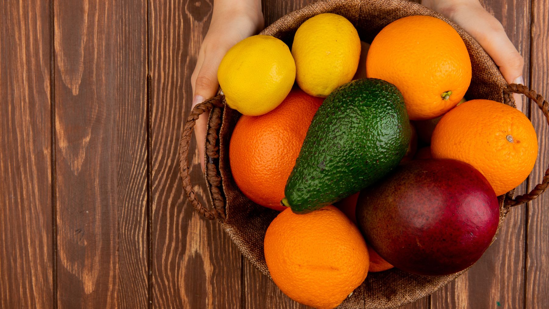 fruit, avocado, orange, lemon