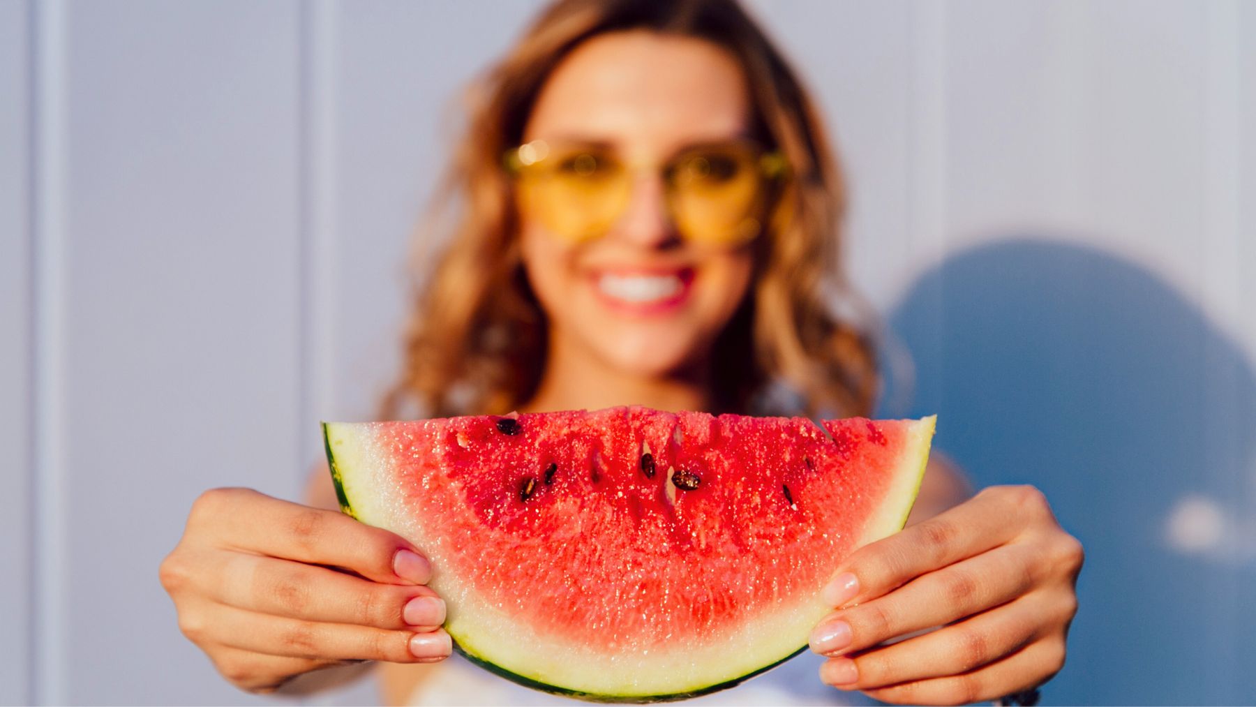 Watermelon, time, hydrated