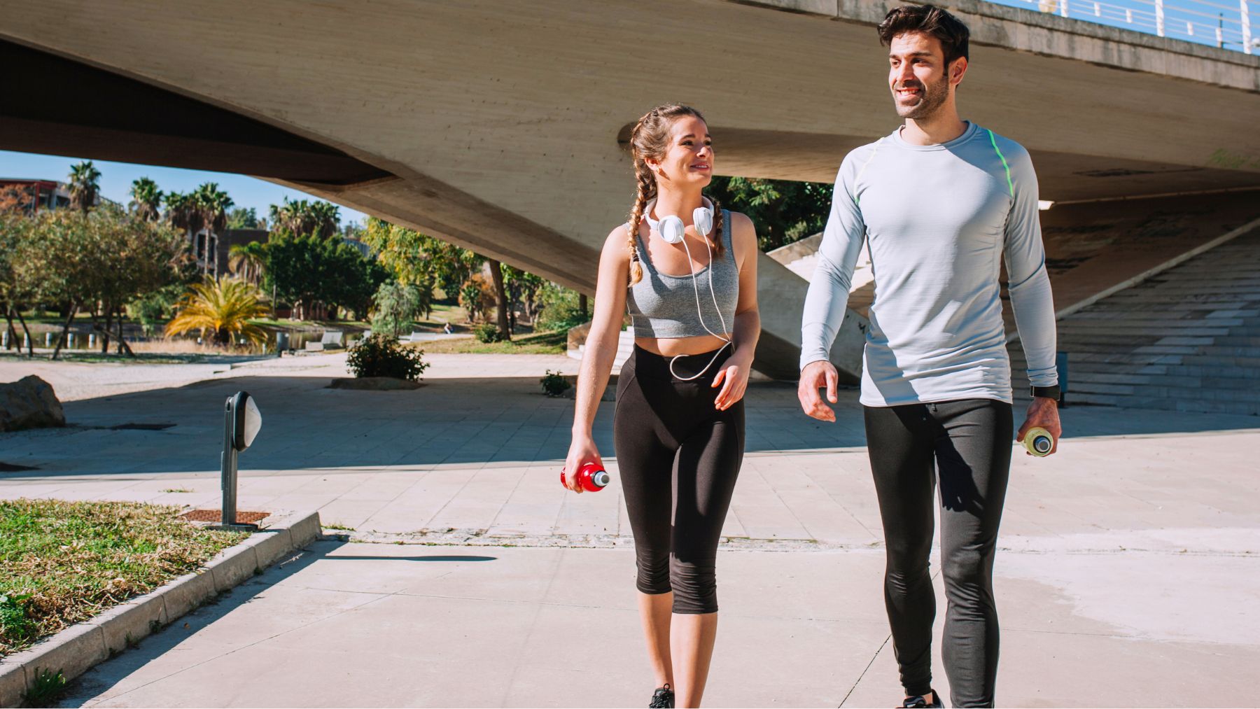 Walk, meals, health