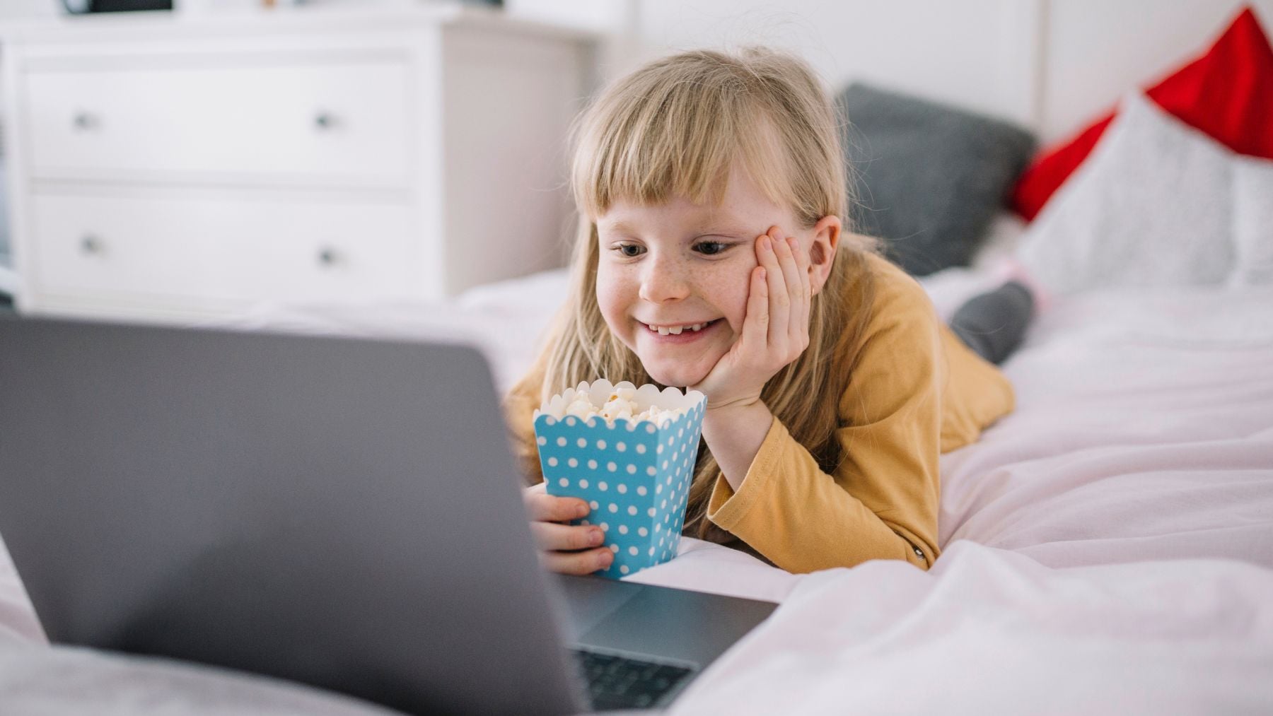 little kid, kid, movie, popcorn
