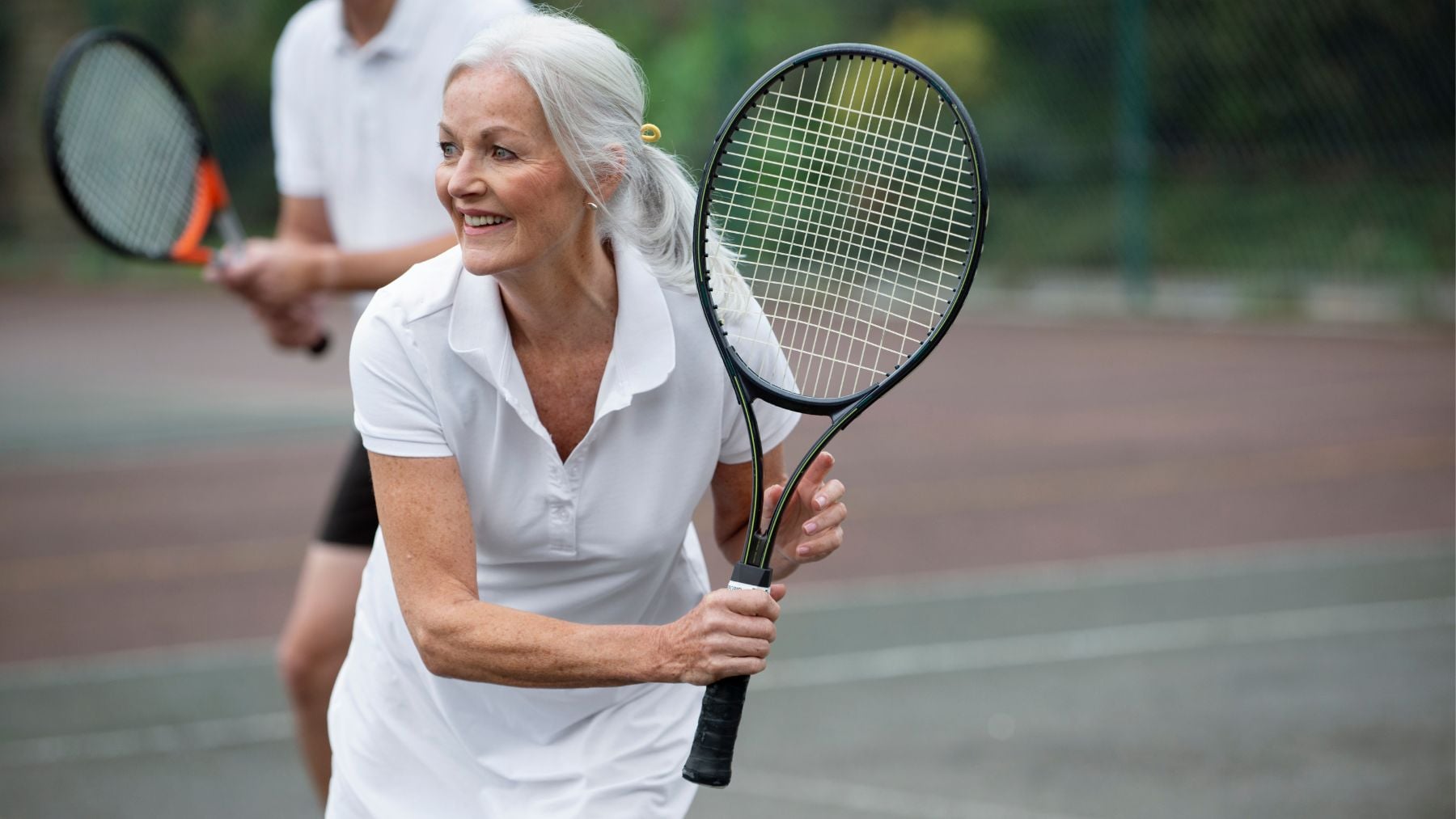 tennis, sports, senior woman