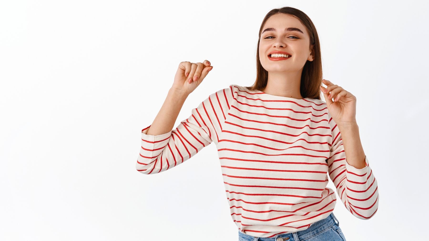 Happy, people, practice