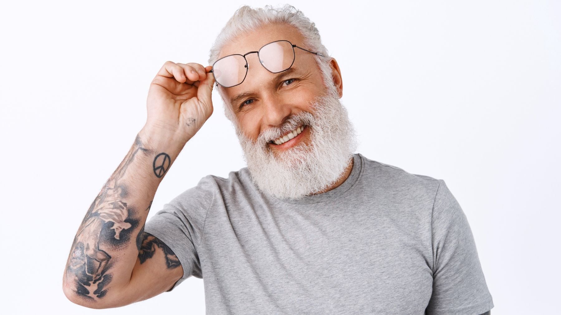 Hairstyle, men, rejuvenated