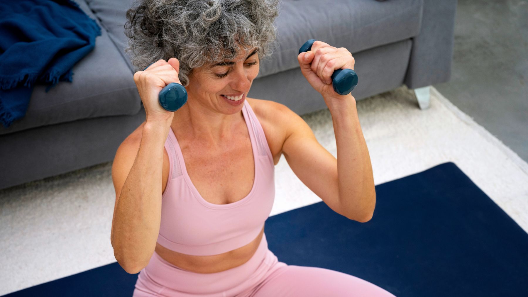 Exercise, retirees, weights