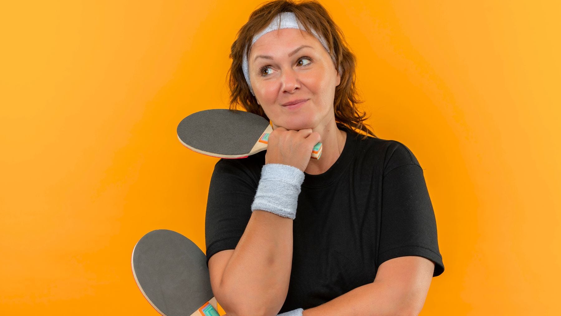 Sport, seniors, agility