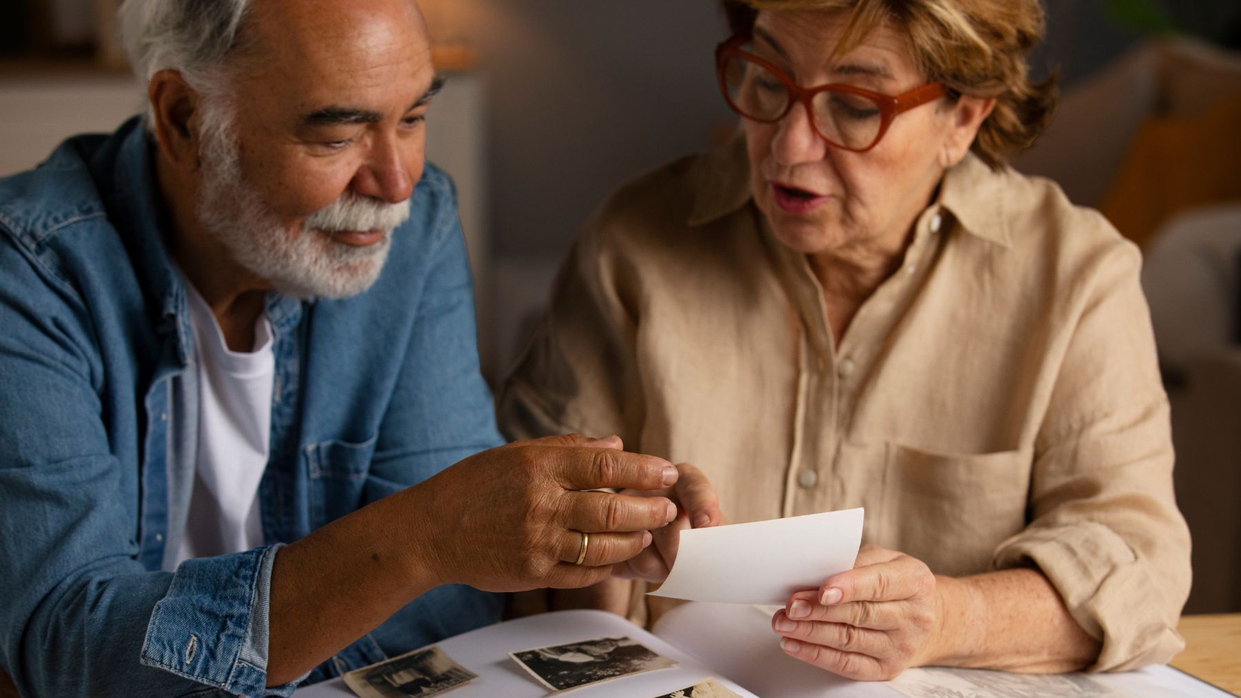 memory, senior couple