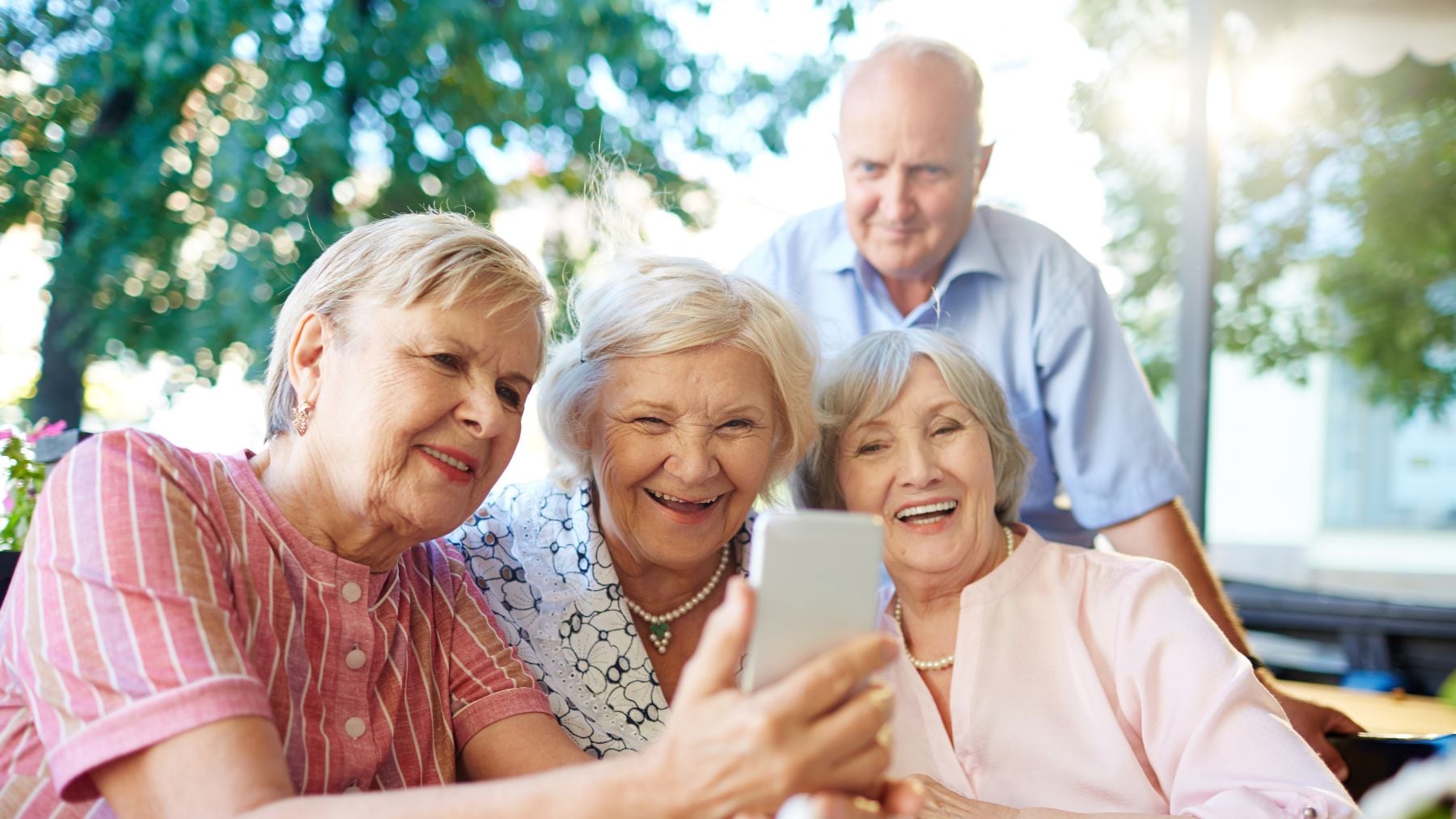 friends, seniors, retirees