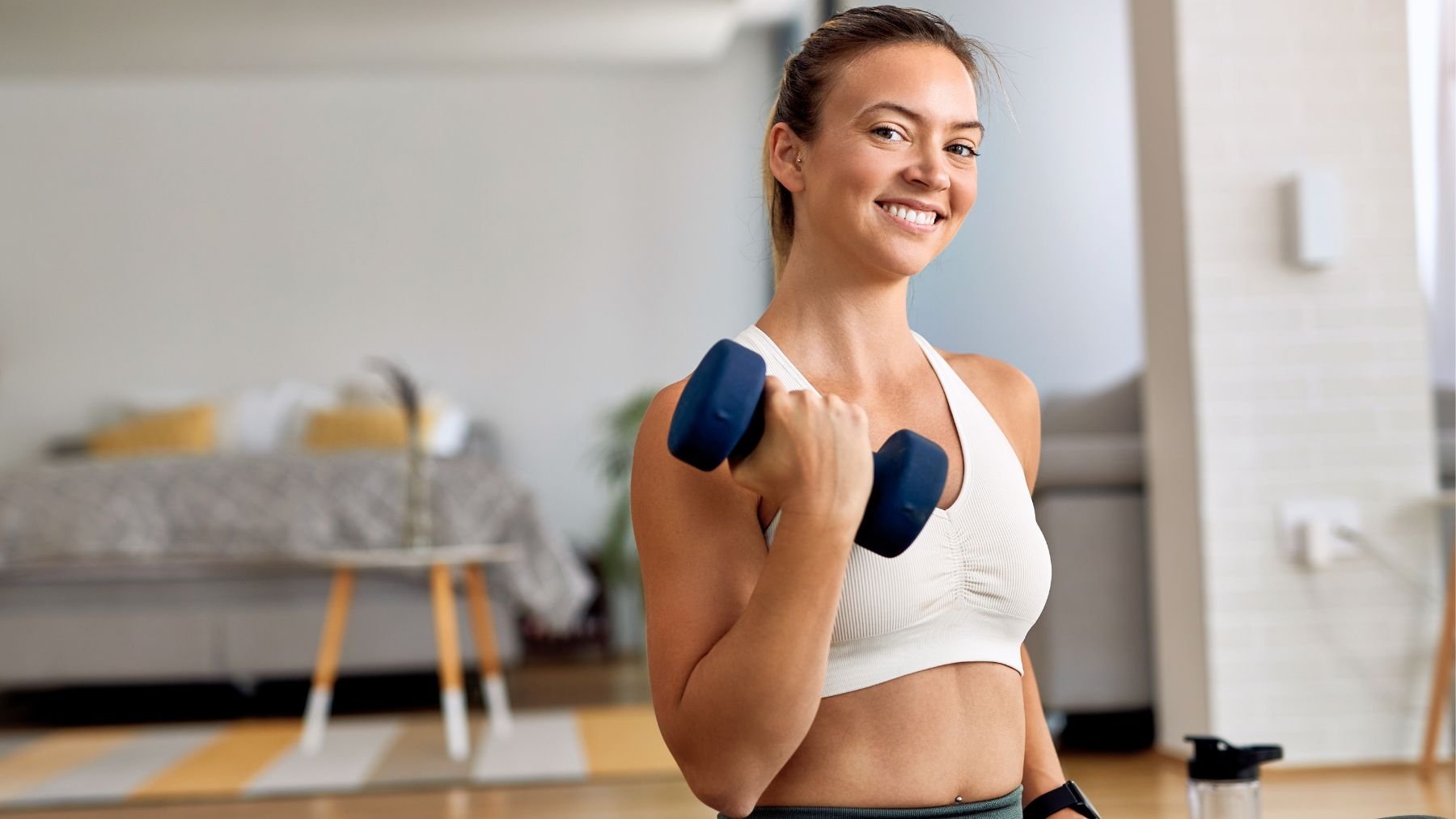 Fitness, working out, twice