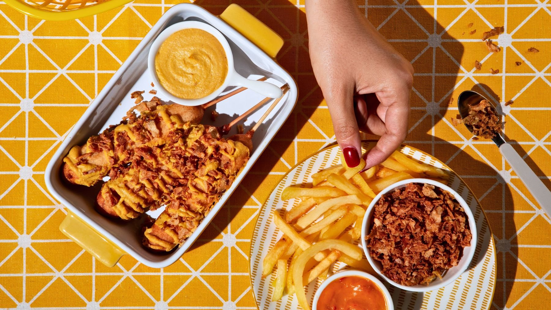 Fast food, eat, healthy