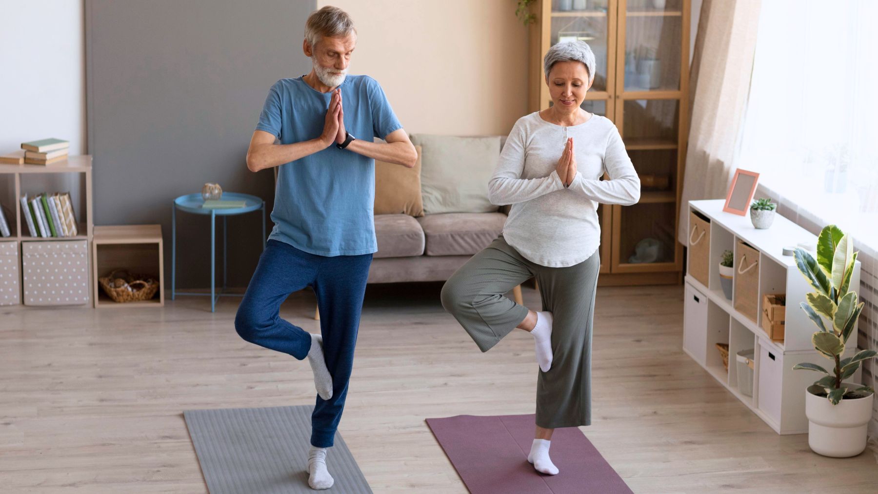 Exercises, seniors, balance