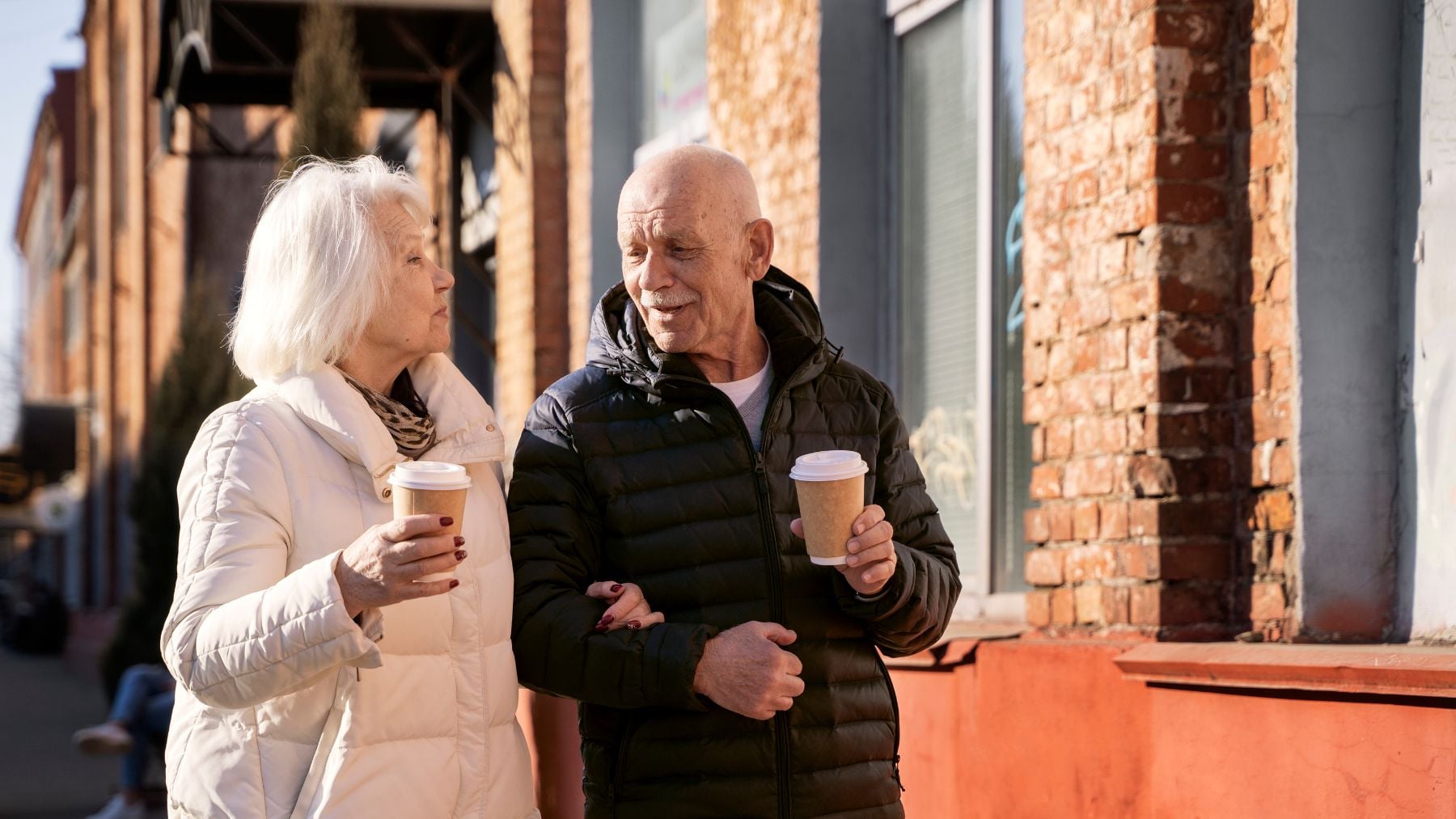 retirees, senior couple