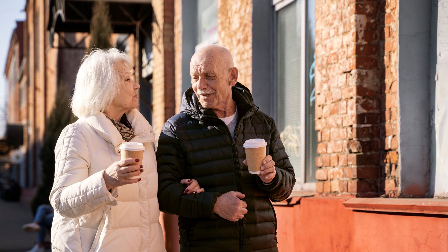 retirees, senior couple