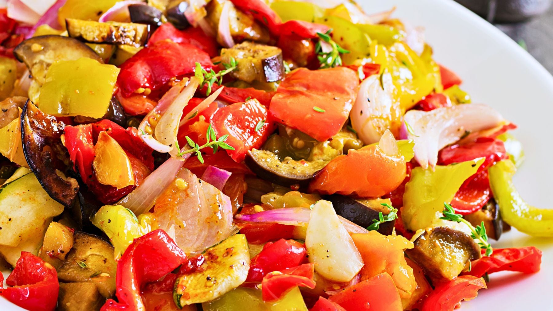 Roasted, vegetables, substitution