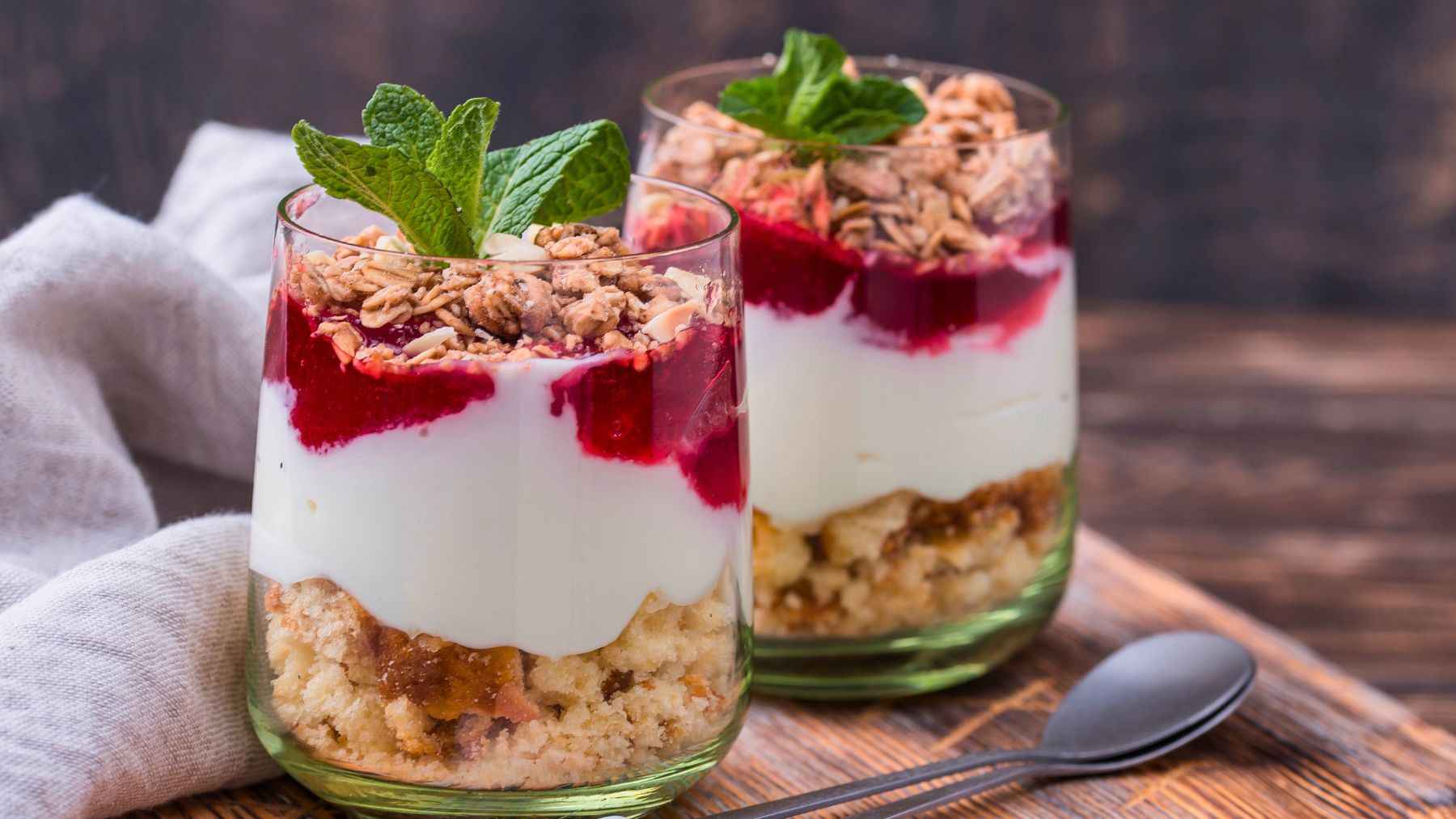 Gut, healthy, dessert