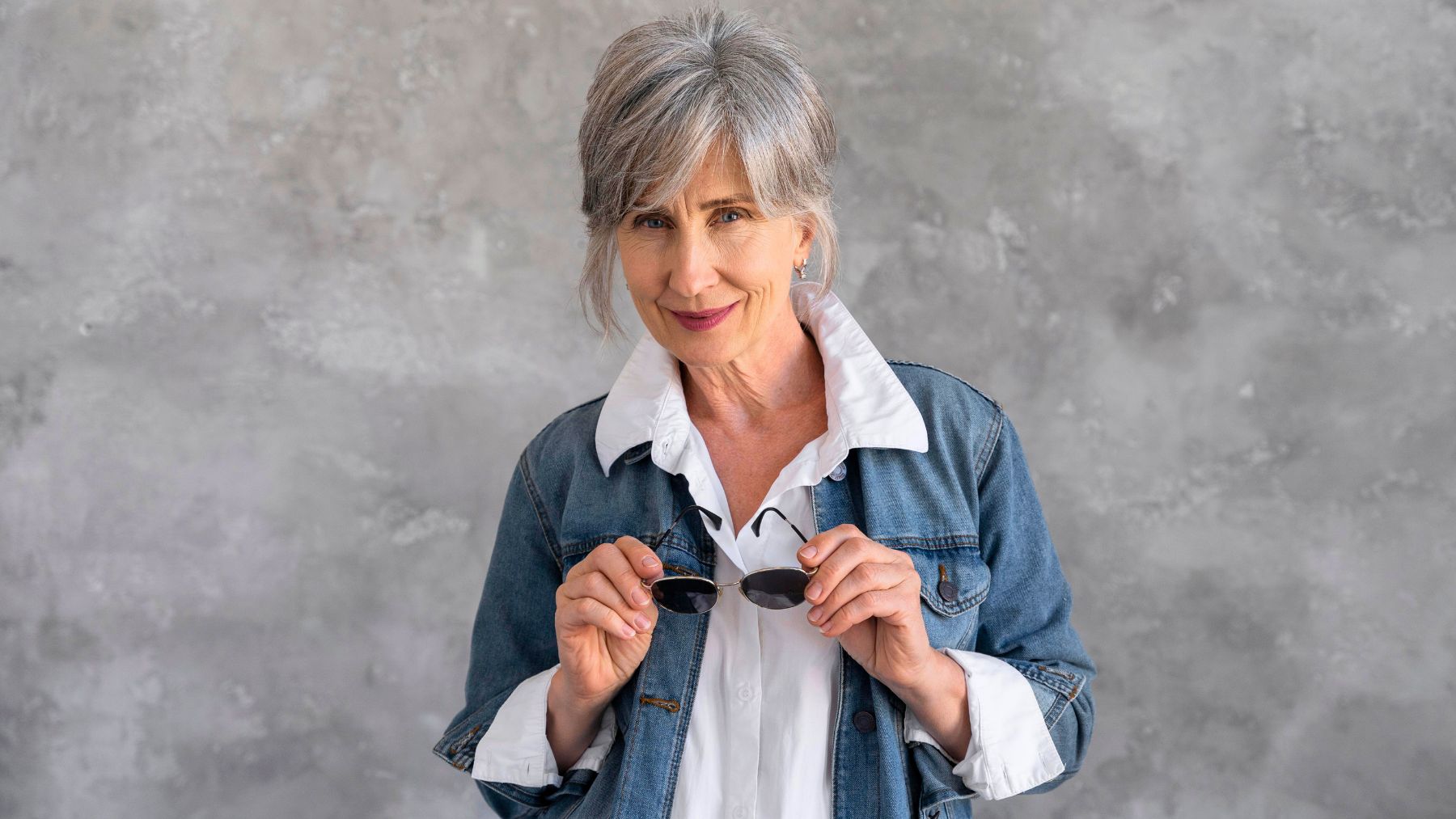 Silver, hairstyle, women