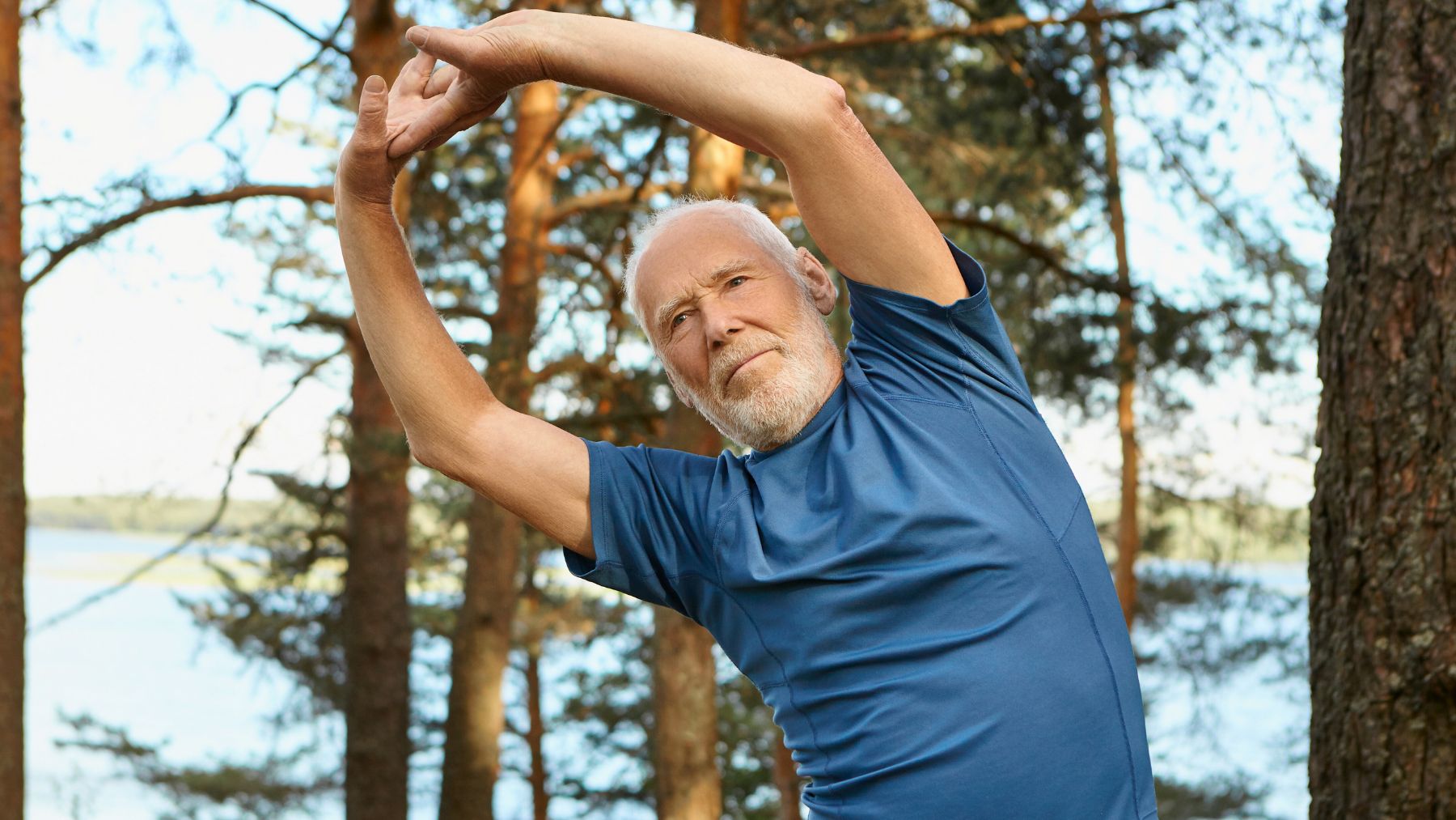 Stretching, routines, seniors