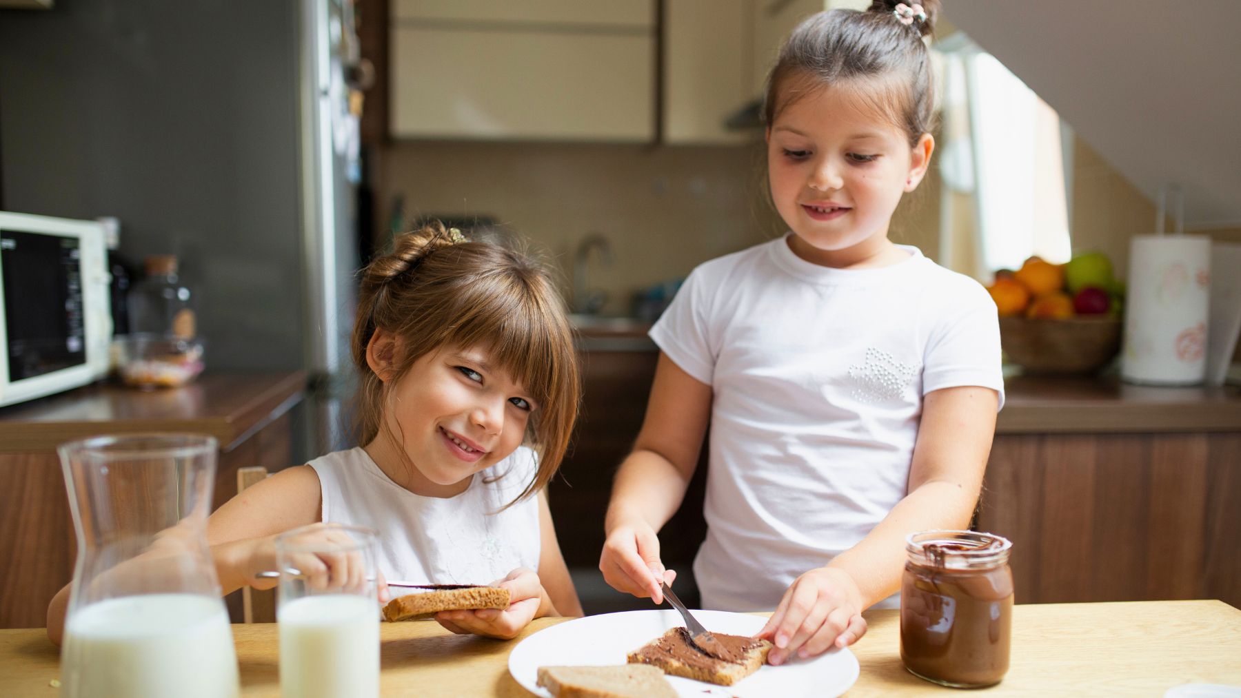 Food, kids, professor