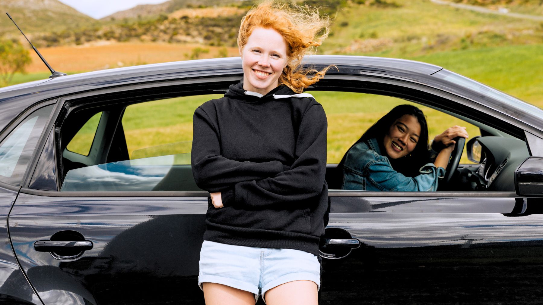 Black car, America, meaning