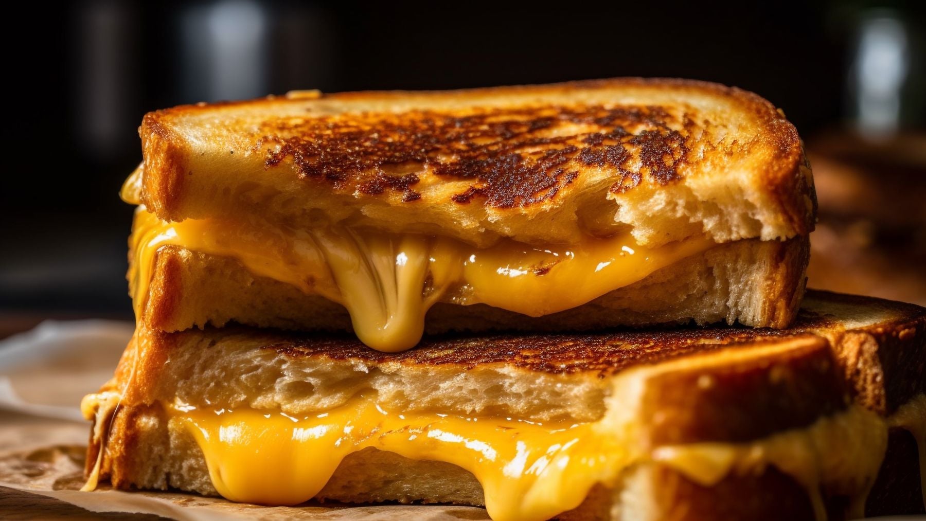 grilled cheese, food
