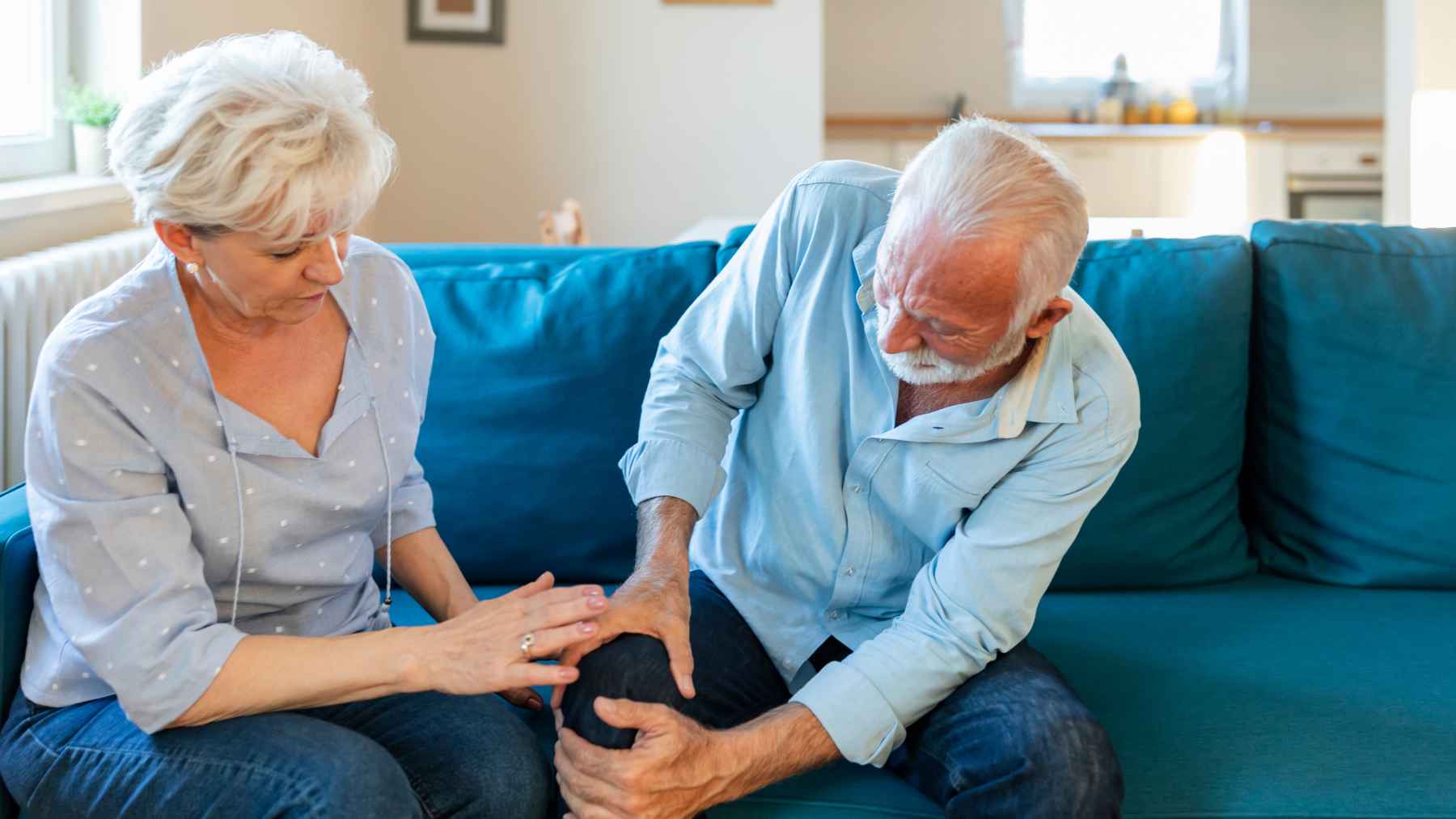 Interventional radiologist performs a genicular artery embolization procedure to reduce pain and inflammation caused by knee osteoarthritis.
