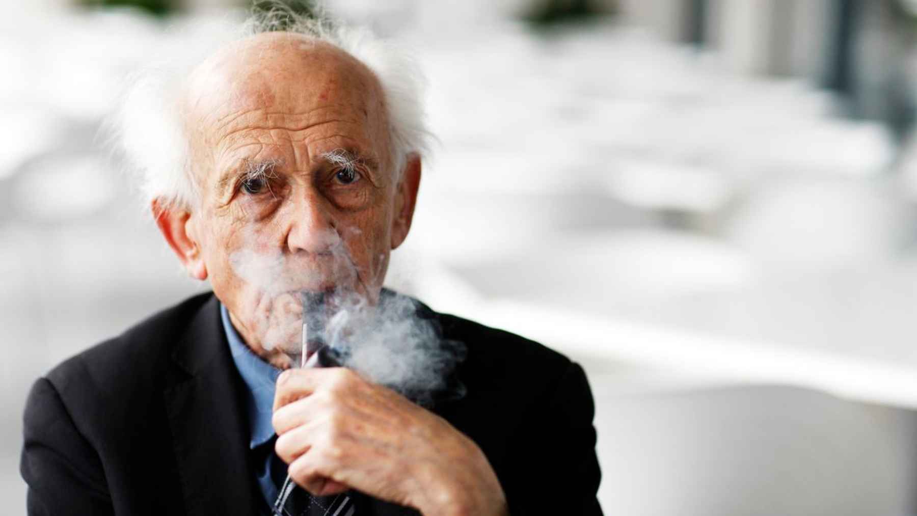 Philosopher Zygmunt Bauman, known for his theory of liquid modernity and his analysis of consumer culture and happiness.