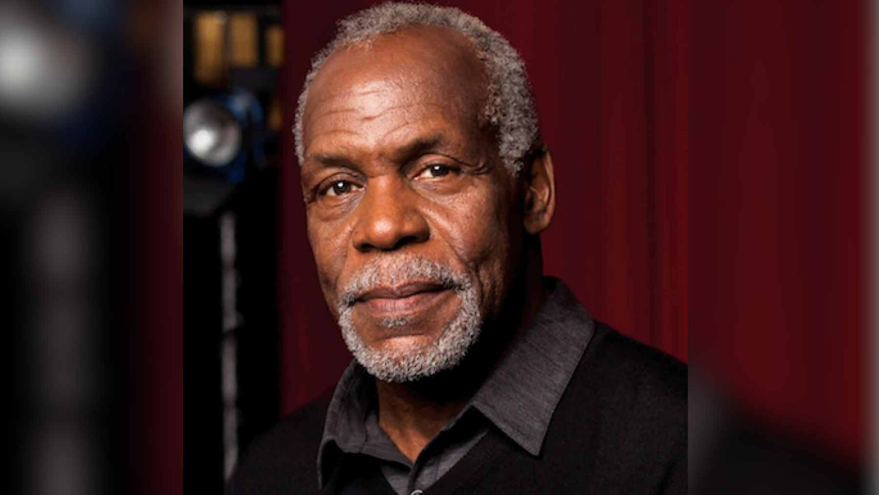 Actor Danny Glover speaking during an interview about his life and career.