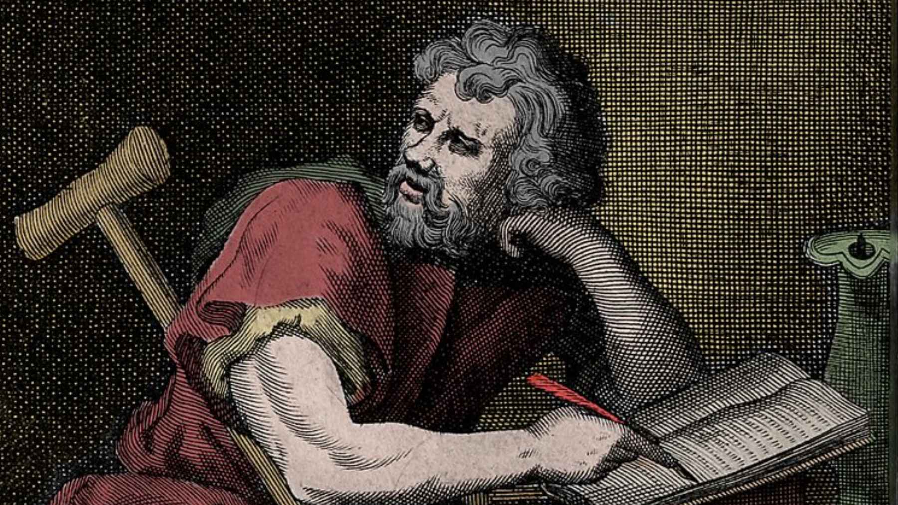Illustration representing Epictetus' Stoic philosophy about rejection, resilience, and finding personal freedom after life's closed doors.