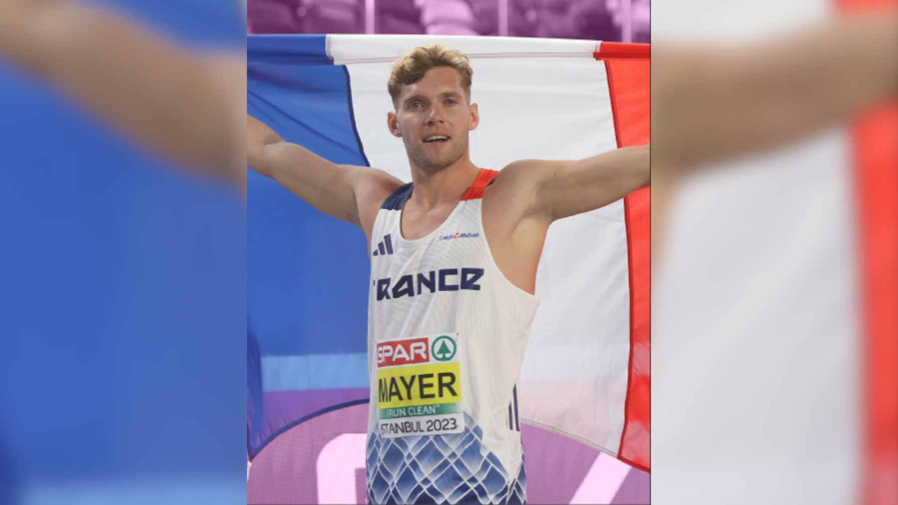 Olympic decathlete Kevin Mayer says the best diet for you isn't about calories, it's about something written in your genes 1 French decathlete Kevin Mayer in action during a track and field competition, where performance and recovery are critical.