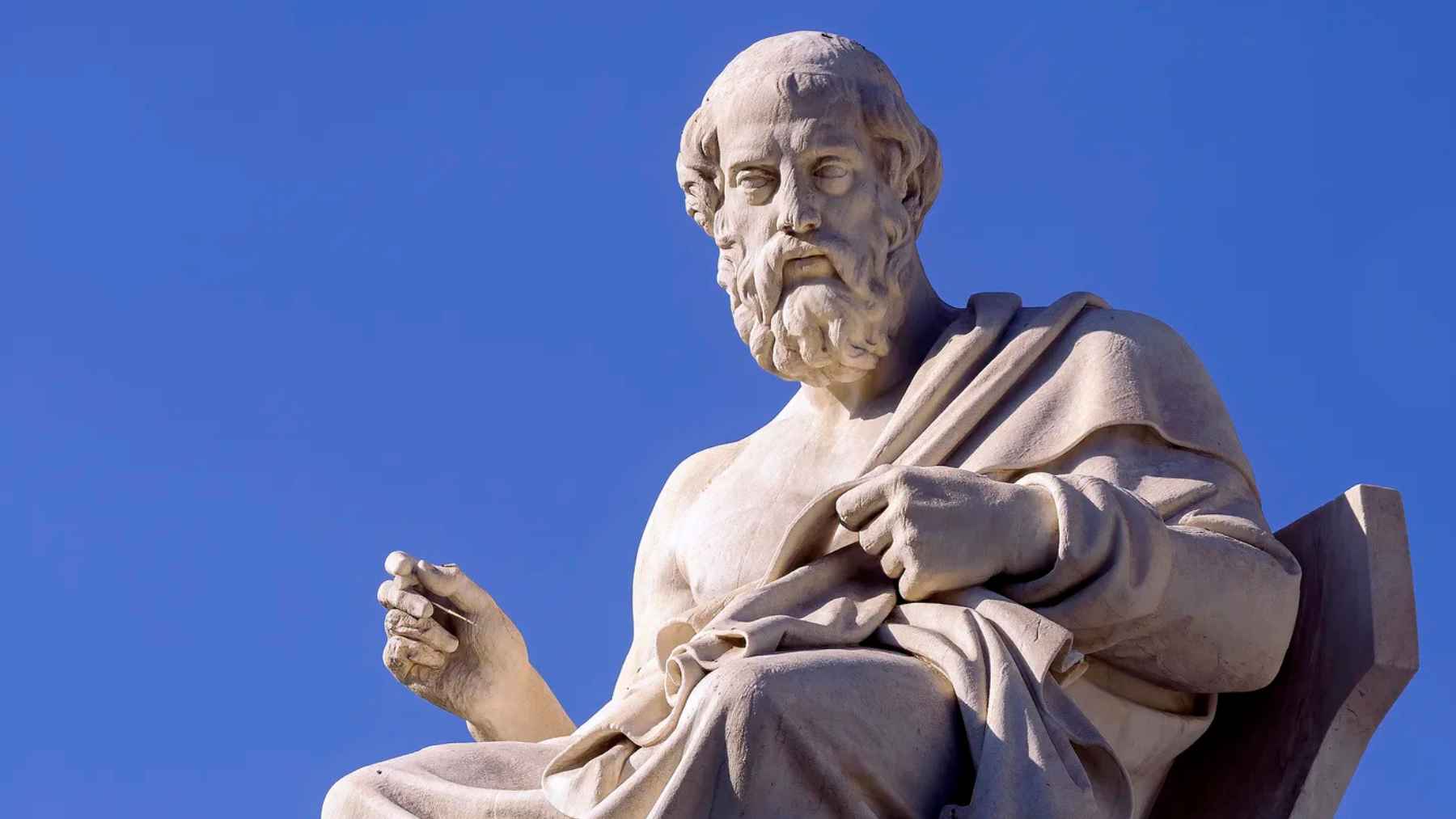 Plato: "Full of desires, we'll never find a single moment of true freedom or real friendship," but who really said it? 1 Marble statue of the ancient Greek philosopher Plato, whose writings explored desire, self-control, freedom, and true friendship.