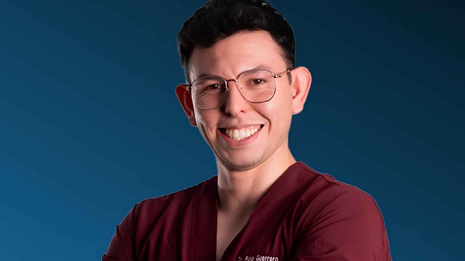 Physician Polo Guerrero, who recommends the 4-7-8 breathing technique to help reduce anxiety and support better sleep.