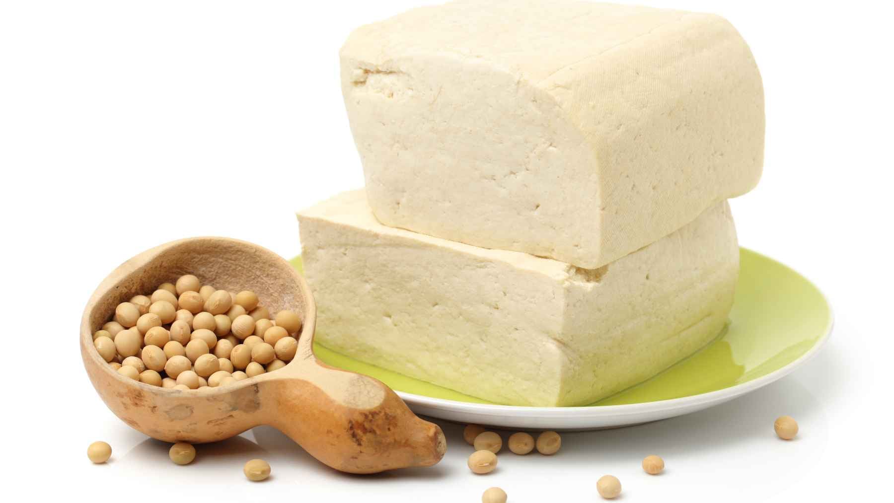 Science says eating tofu every single day could quietly do something to your blood pressure, and the reason is in the soy 1 Blocks of fresh tofu with soybeans, illustrating research suggesting daily soy consumption may help support healthy blood pressure.