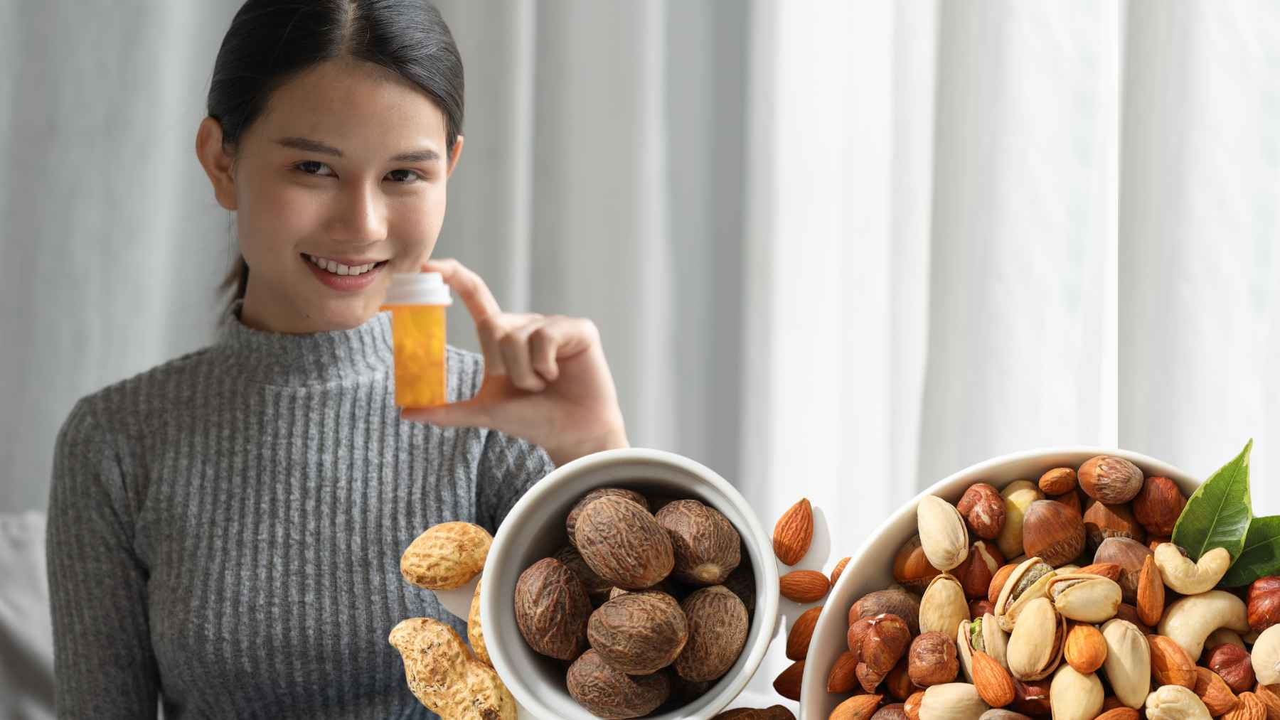 Vitamin D supplement taken with healthy fat-rich foods to improve absorption and support bone, muscle, and immune health.