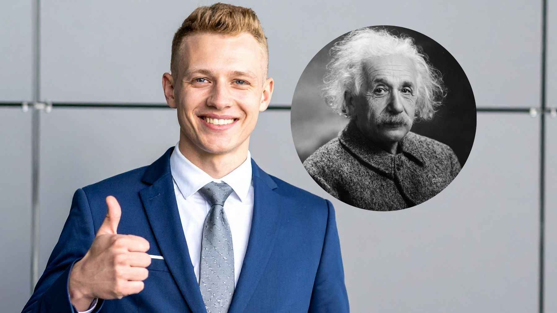 A classic portrait of physicist Albert Einstein reflecting during his later years in Princeton.