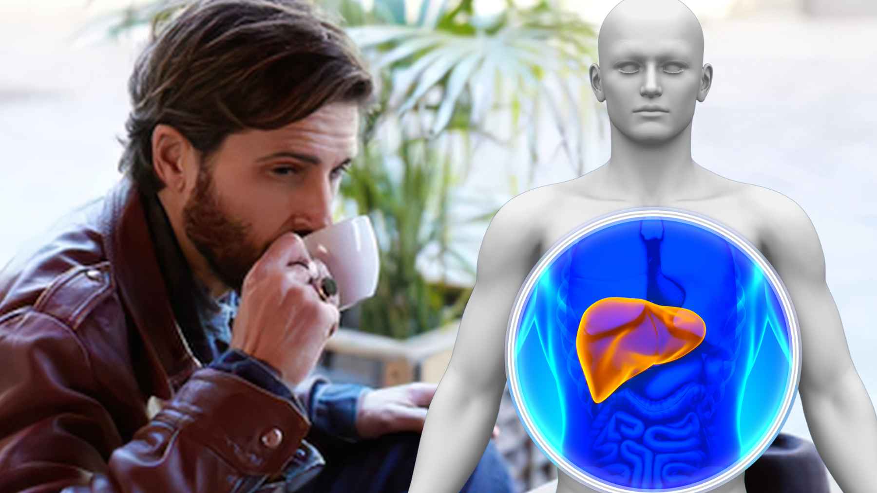 Cup of coffee representing research into caffeine, fatty liver disease, and changes in liver enzyme levels
