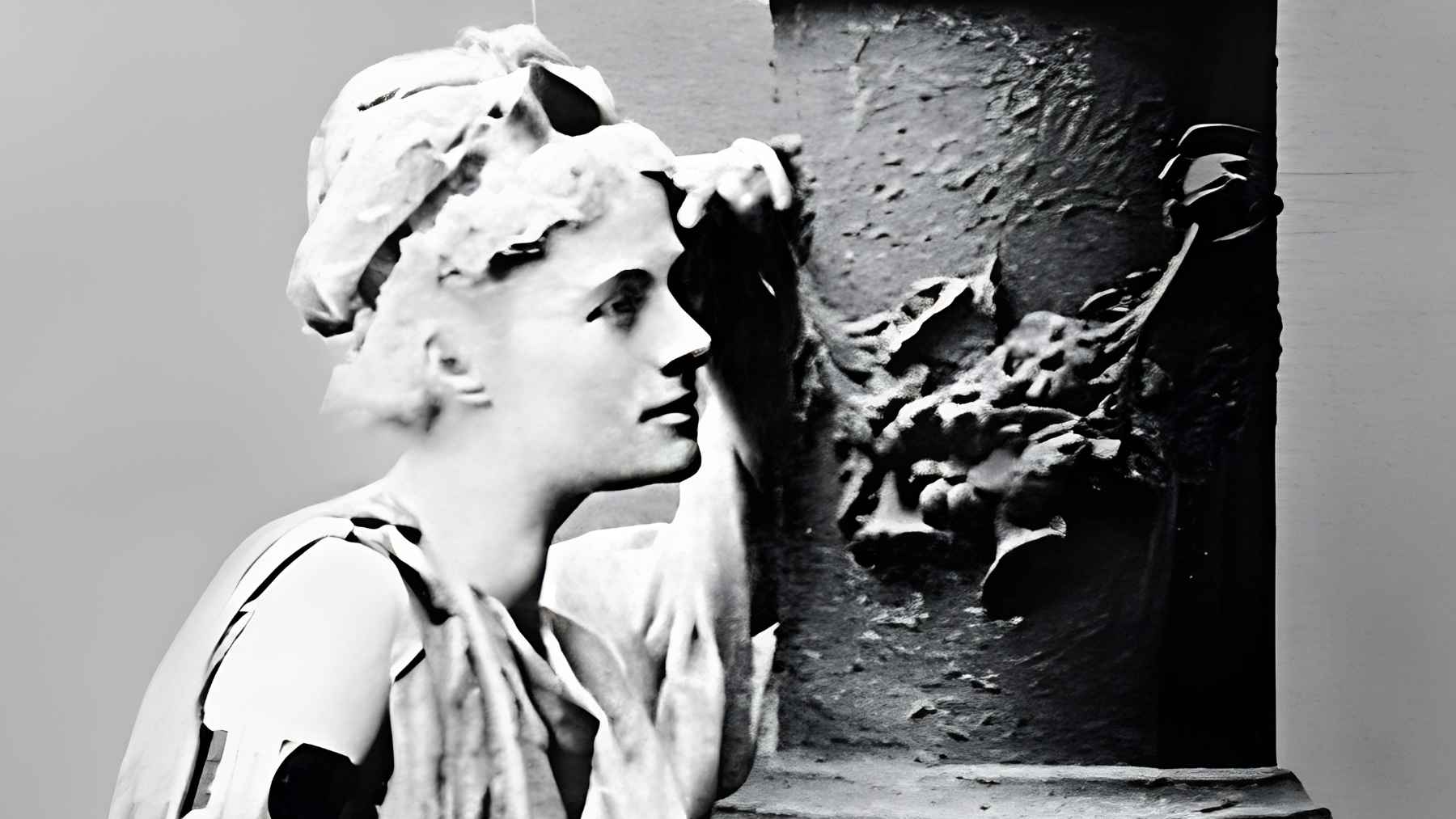 Black-and-white portrait of Jane Ellen Harrison, the classicist linked to the original old-age quote